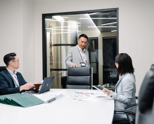 transmission PME - business - réunion dirigeants business